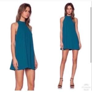 Lovers + Friends Lily Dress in Emerald Size Medium